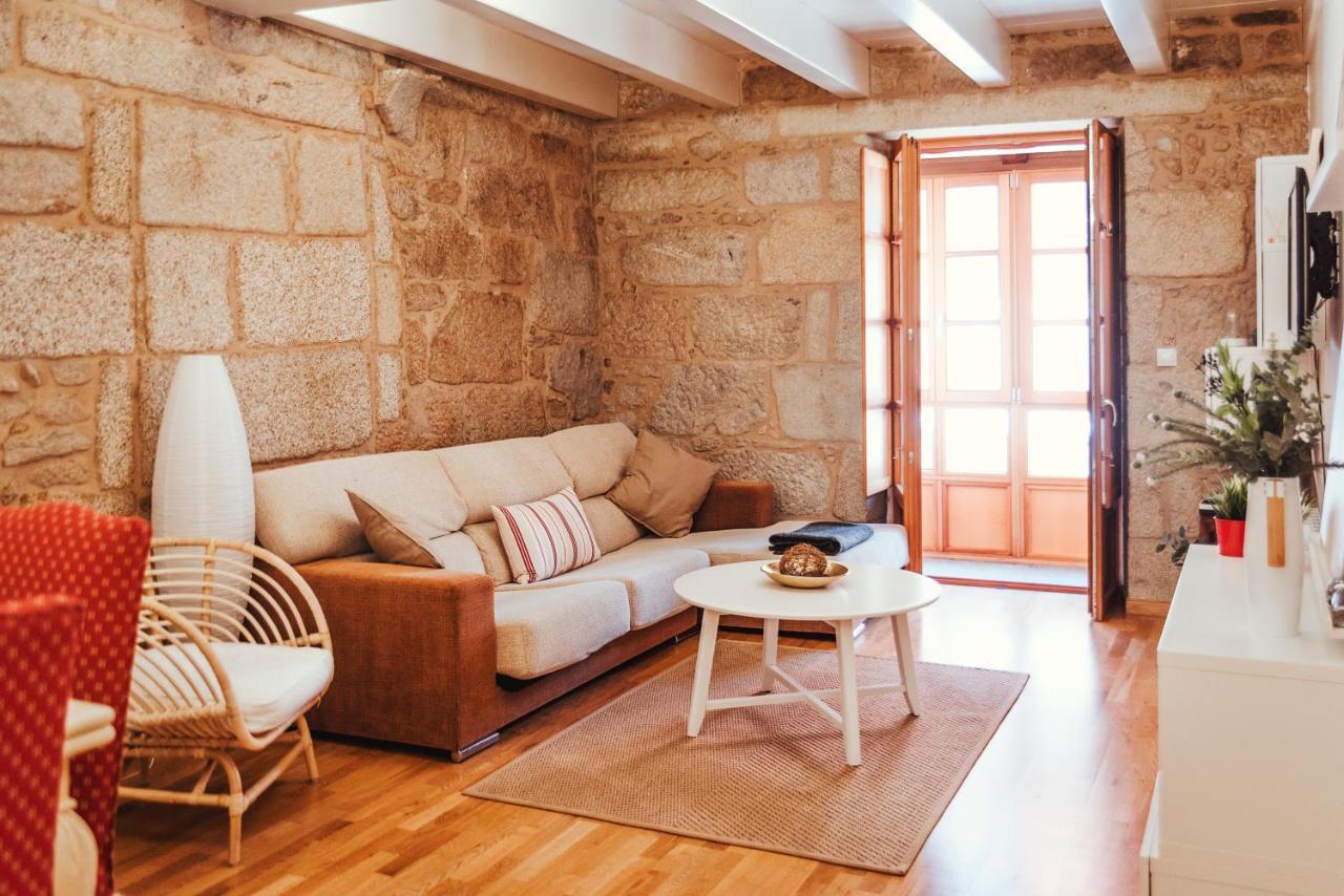 Duplex Camino De Santiago I, II Y Iii, Rua Real 26 Y 28, Zona Monumental, Pontevedra Leilighet Eksteriør bilde
