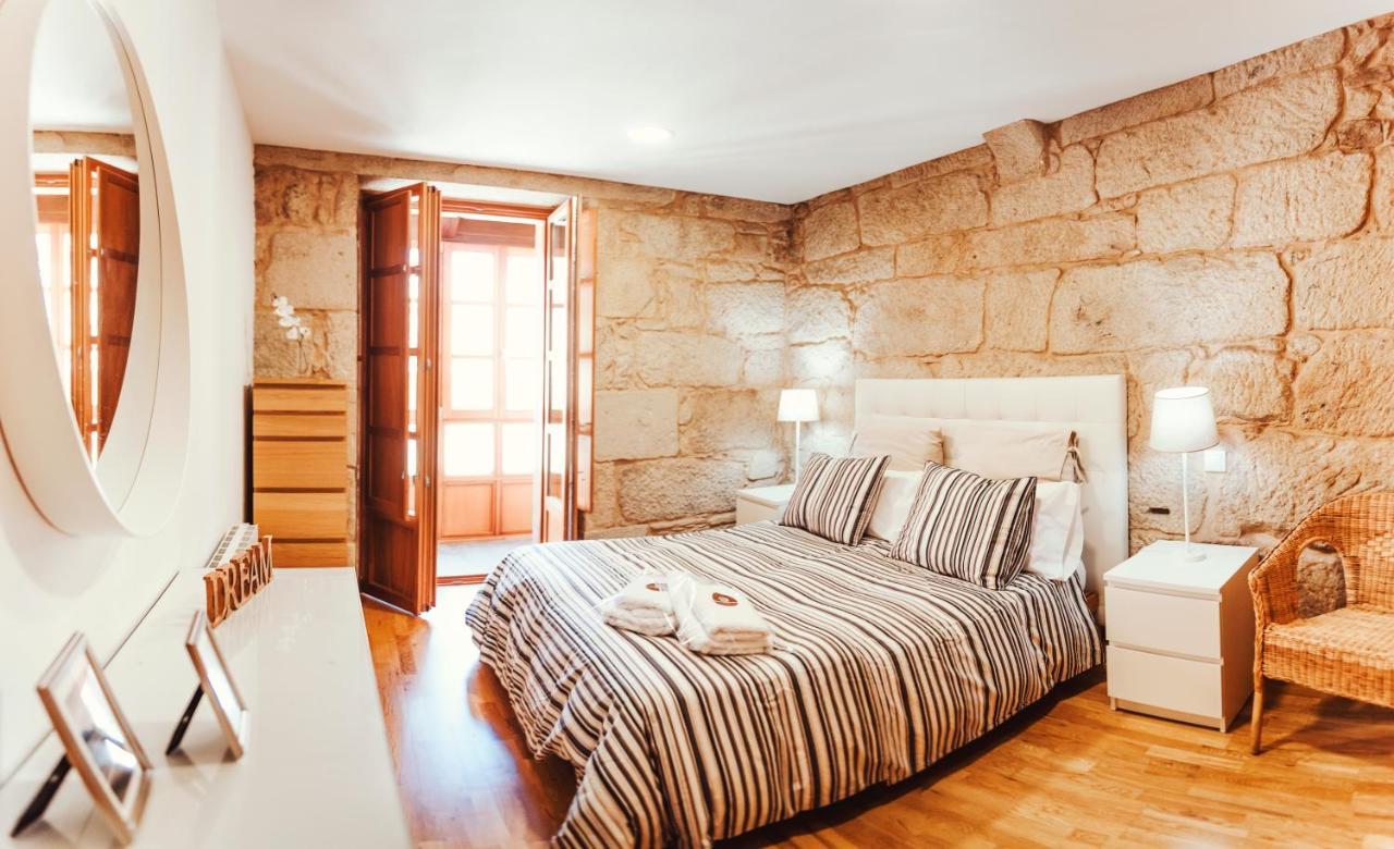 Duplex Camino De Santiago I, II Y Iii, Rua Real 26 Y 28, Zona Monumental, Pontevedra Leilighet Eksteriør bilde