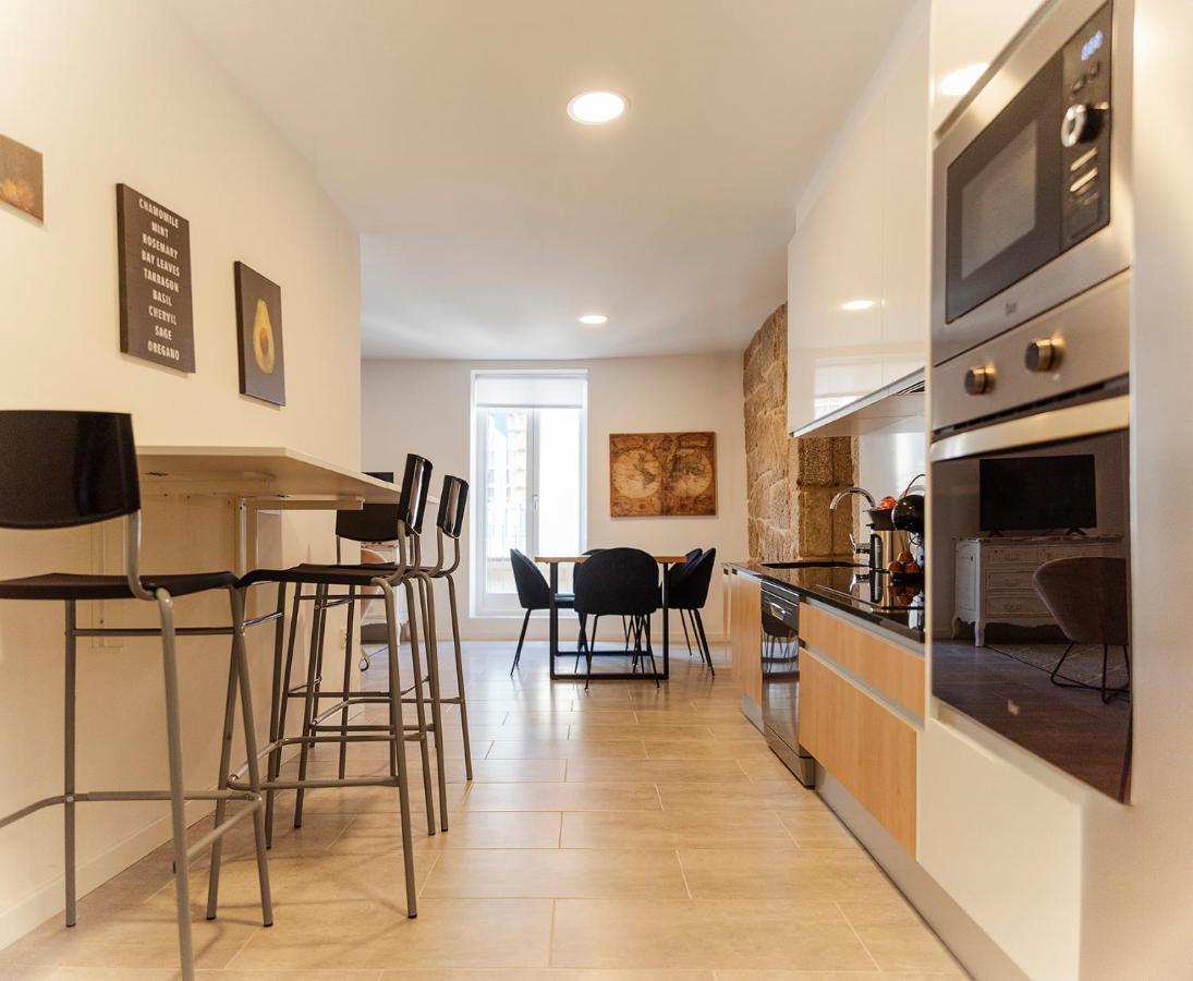 Duplex Camino De Santiago I, II Y Iii, Rua Real 26 Y 28, Zona Monumental, Pontevedra Leilighet Eksteriør bilde
