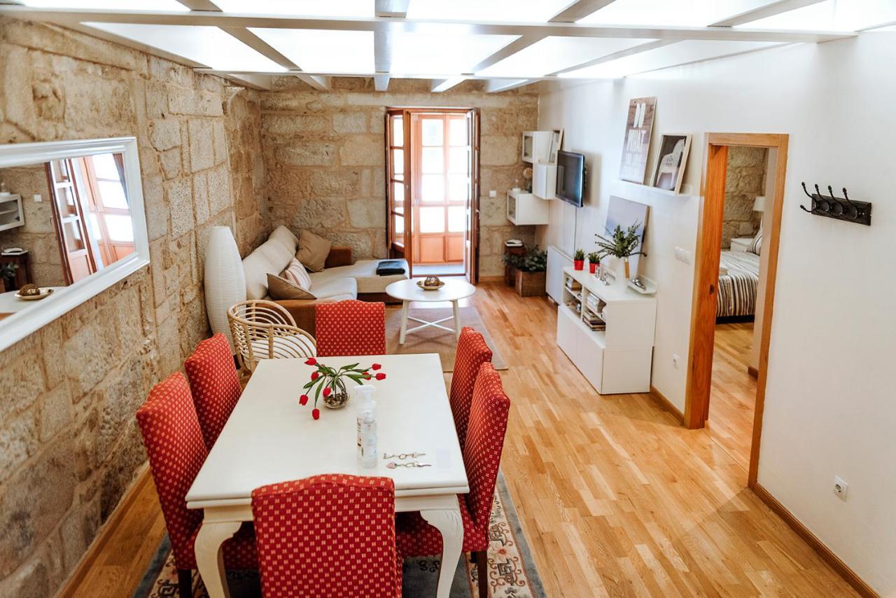 Duplex Camino De Santiago I, II Y Iii, Rua Real 26 Y 28, Zona Monumental, Pontevedra Leilighet Eksteriør bilde
